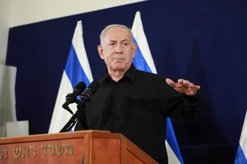 El premir israelí, Benjamin Netanyahu