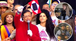 Por imagen que compartió Paloma Valencia de Diosdado Cabello en la que aparece la bandera ‘Guerra a muerte’, Petro salió en su defensa con ayuda de ChatGPT