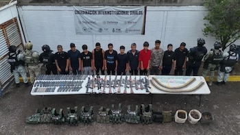 Detienen en Sinaloa a 11 de Los Chapitos: los ligan con “El Casco” y el secuestro de mineros en La Concordia