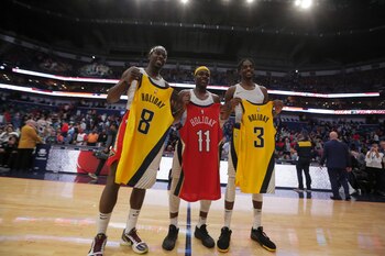 Jrue, Aaron y Justin Holiday