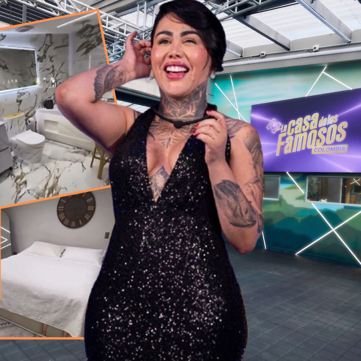 Yina Calderón enseñó cómo luce el cuarto de su casa y recibió criticas por la excéntrica decoración: “Parece un motel” - Infobae