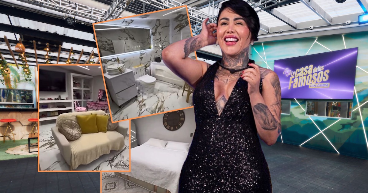 Yina Calderón enseñó cómo luce el cuarto de su casa y recibió criticas por la excéntrica decoración: “Parece un motel” - Infobae