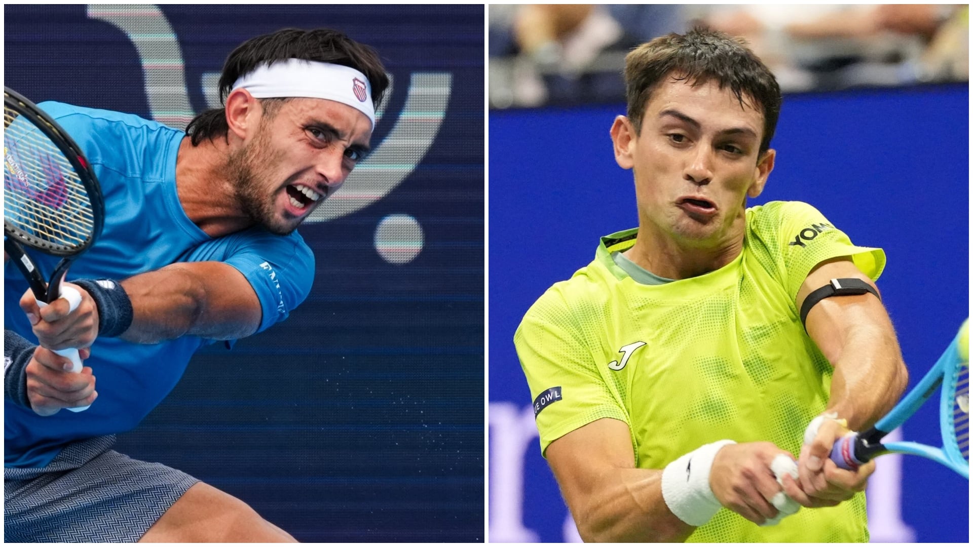 Thiago Tirante y Mariano Navone se destacaron en el cemento norteamericano (Crédito: Reuters)