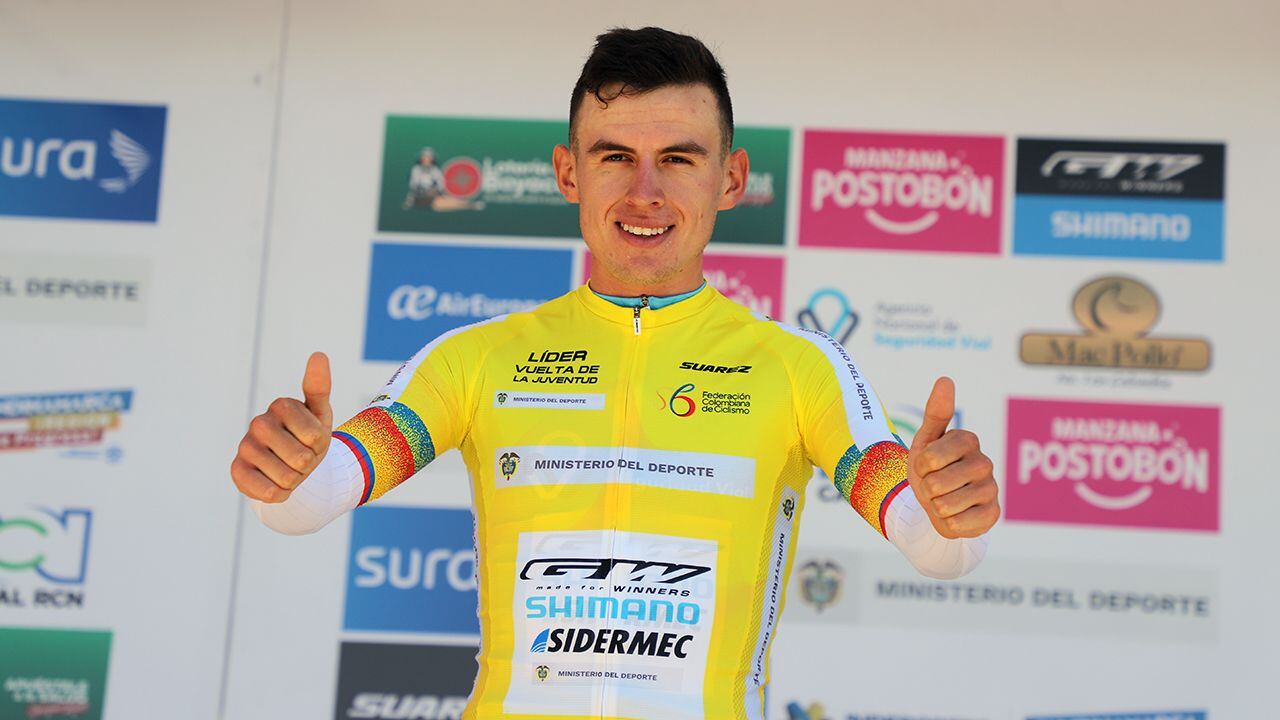 German Dario Gómez se destacó en su etapa juvenil en las carreras por Colombia - crédito Polti VisitMalta