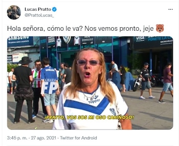 El recuerdo de Lucas Pratto