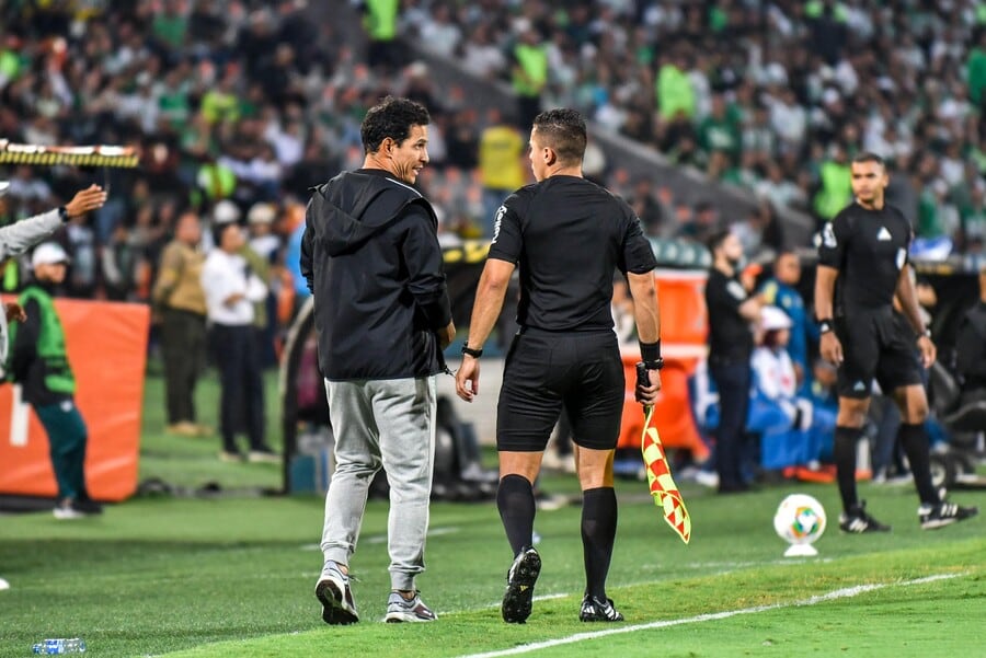 El técnico del Rey de Copas explicó la importancia del título para el verde, en caso de conseguirlo ante Independiente Medellín - crédito David Jaramillo / Colprensa