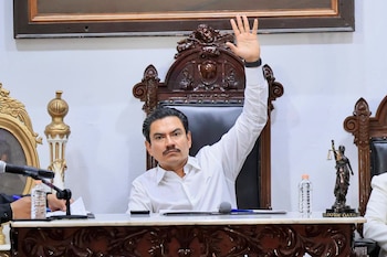 l presidente municipal de Oaxaca de Juárez, Raymundo Chagoya, confirmó la existencia de tres auditorías y dos denuncias por irregularidades en el área de pensiones del municipio. Crédito: Facebook - Ray Chagoya