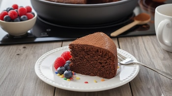 Una rebanada de pastel de