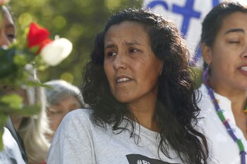 Jeanette Vizguerra fue detenida frente