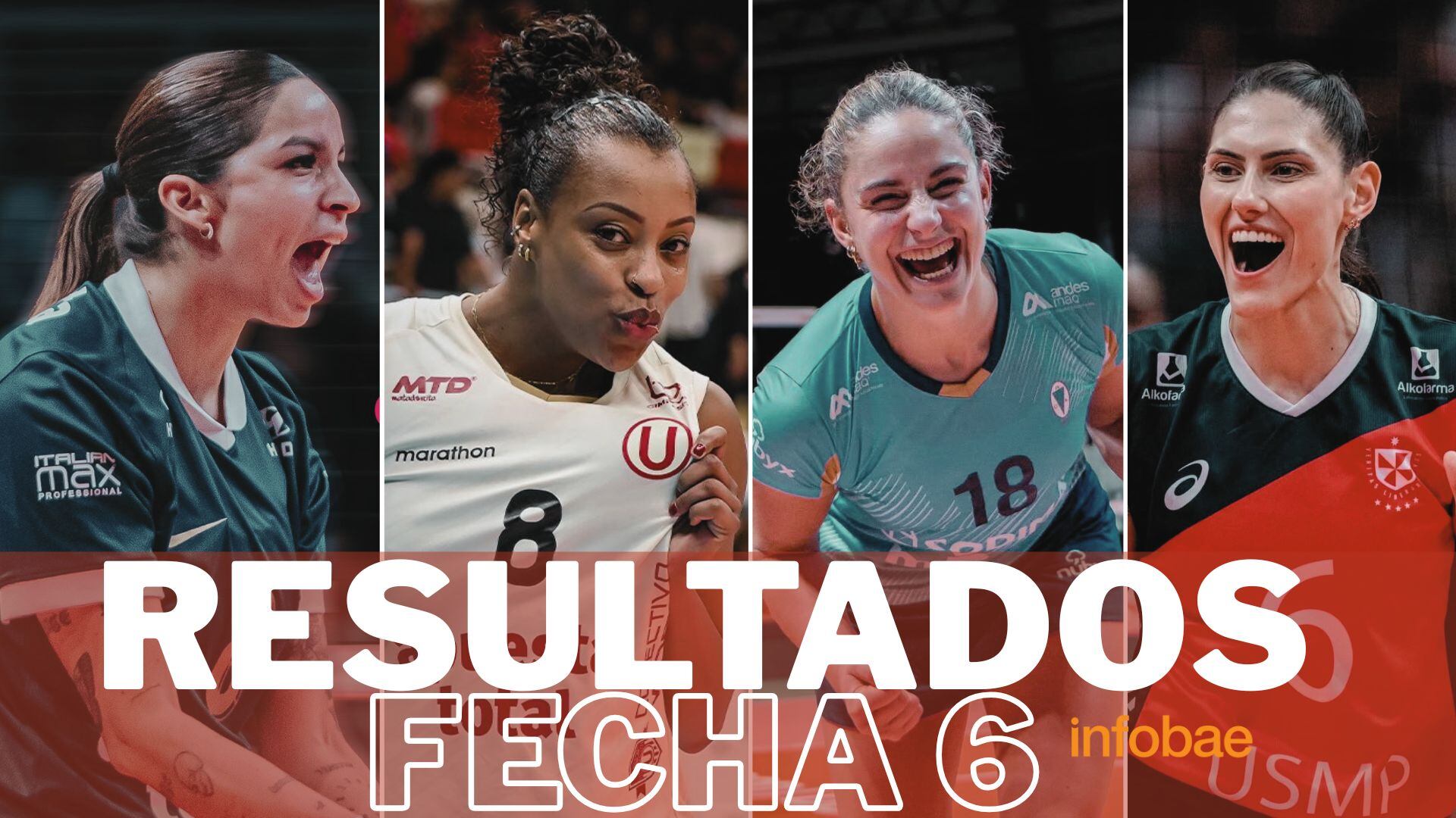 Resultados de la fecha 6 de la Liga Peruana de Vóley 2025/2026: así quedaron los partidos