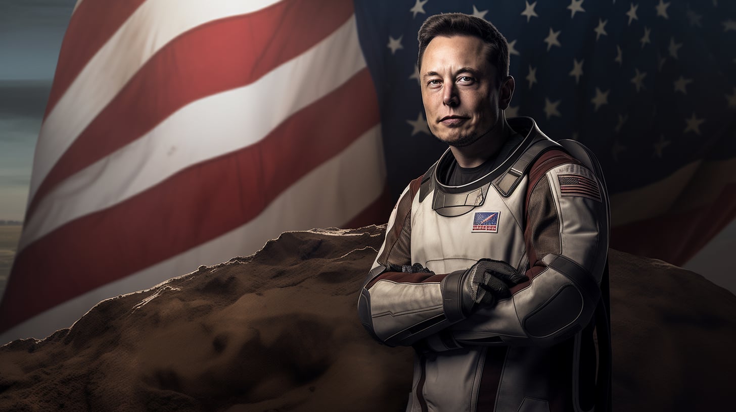 Elon Musk acelera el plan de una ciudad lunar autosuficiente con Starship y robots inteligentes - (Imagen Ilustrativa, no real, realizada por IA)