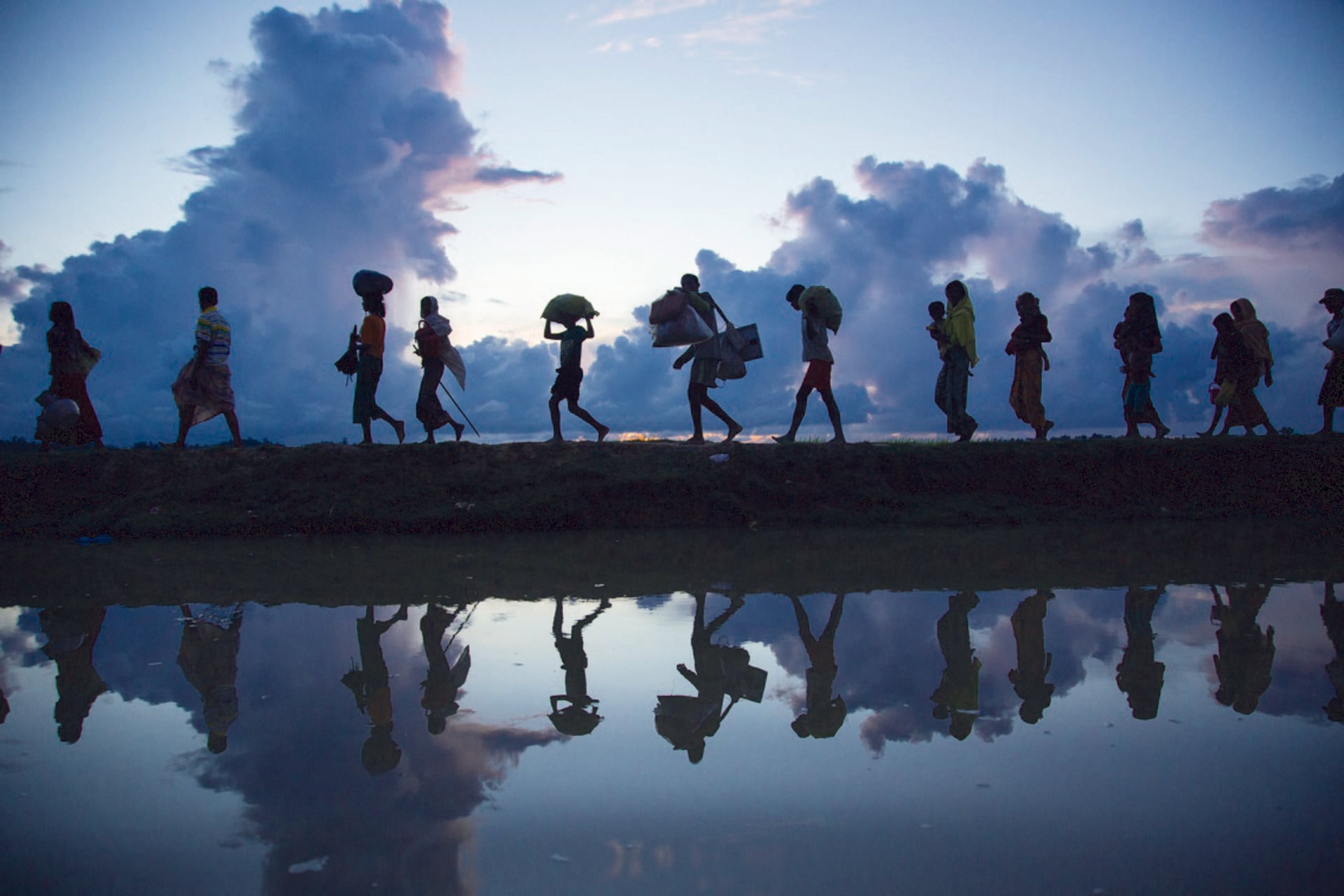 22/06/2019 Imagen de archivo de refugiados rohingyas tras huir de Birmania.SOCIEDAD UNIVERSIDAD ANTONIO DE NEBRIJA
