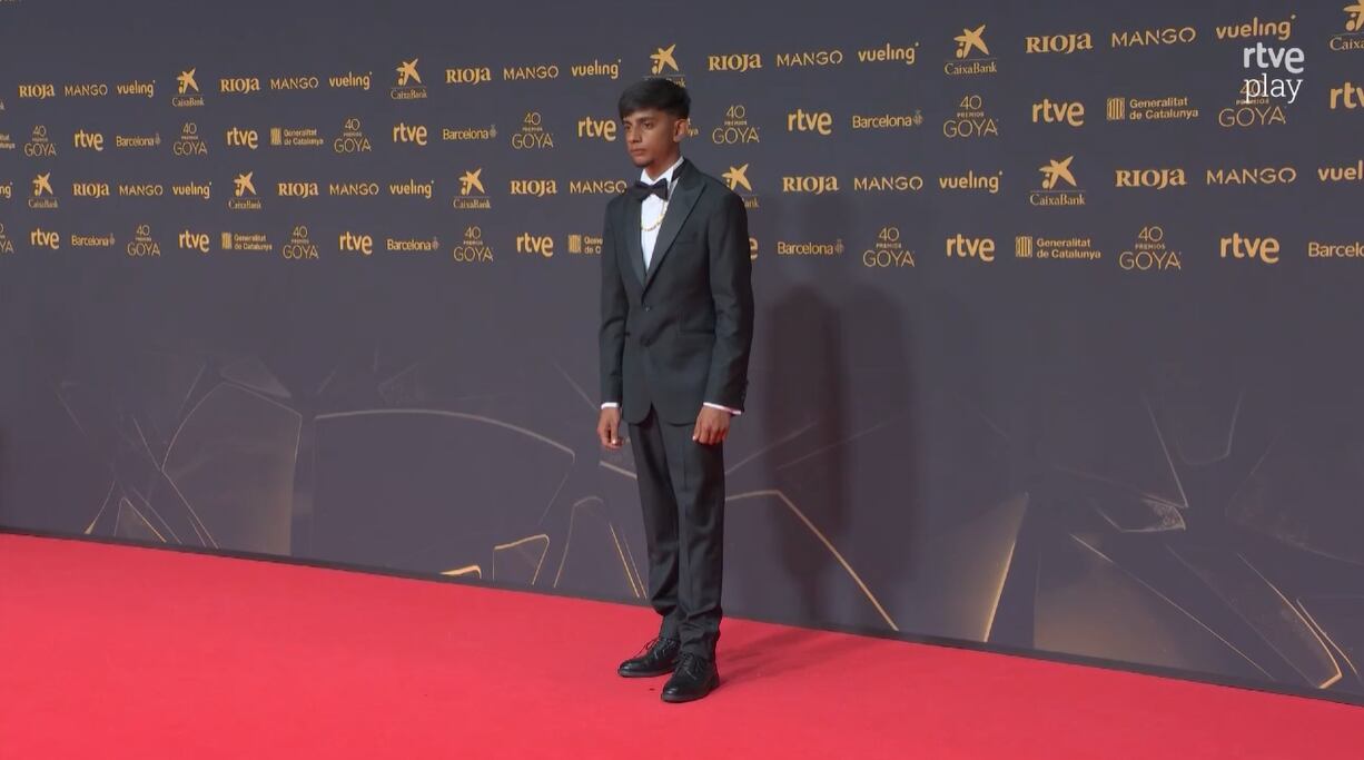Toni Fernández, en los Goya 2026 (RTVE)