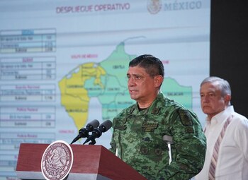 El general Luis Cresencio Sandoval