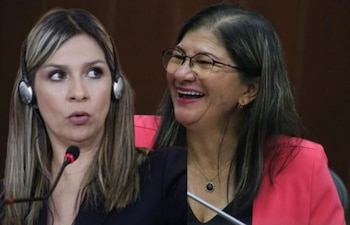 Vicky Dávila y Sandra Ramírez