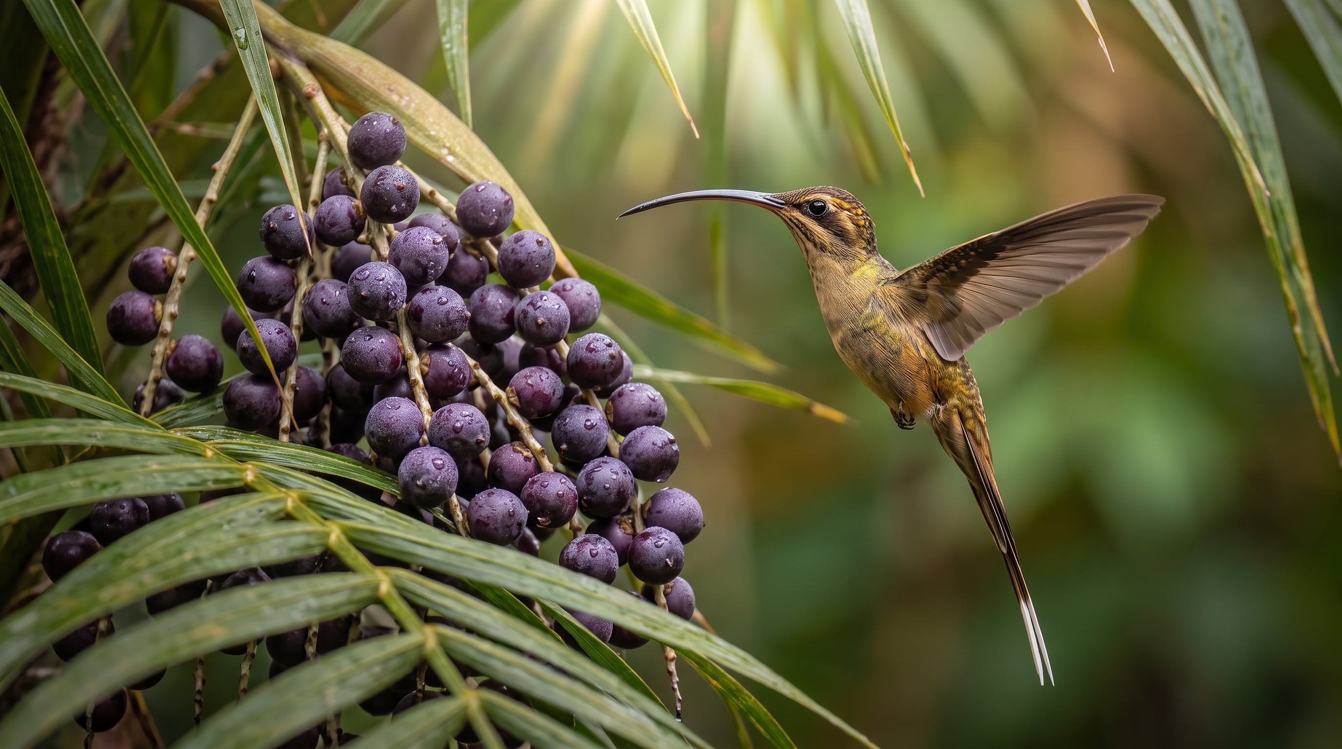 Los productores de açaí eliminan vegetación y despejan el sotobosque en zonas ribereñas, una práctica que afecta a aves frugívoras e insectívoras (Imagen Ilustrativa Infobae)