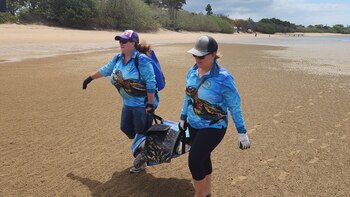 Los rescatistas llevaron a Glen