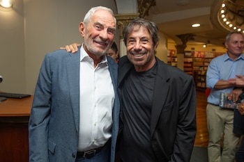 El empresario, Oscar Andreani, y