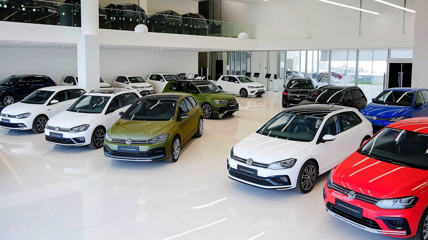 Concesionario con un montón de coches. (Imagen Ilustrativa Infobae)