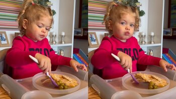 Niña colombiana sorprende en redes