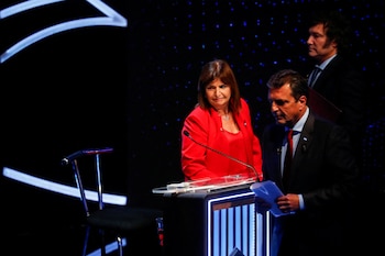 Otra época. Patricia Bullrich, Sergio