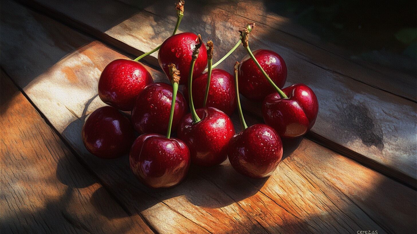 Cereza fresca, fruta jugosa y dulce, rica en antioxidantes y vitaminas, ideal para postres y meriendas saludables en verano - (Imagen Ilustrativa Infobae)