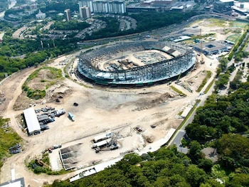 La construcción del Estadio Nacional