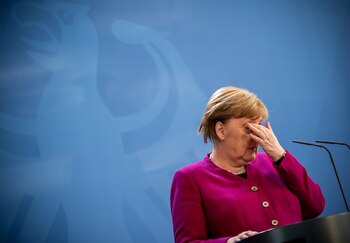La canciller alemana Angela Merkel
