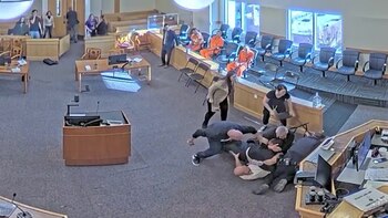 Momento de tensión en el