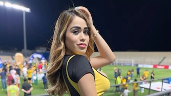 Fue albañil, se convirtió en modelo e influencer y hace furor en cada estadio que visita como “madrina” de un club de Paraguay