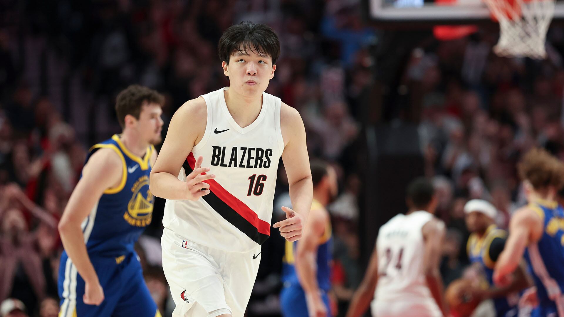 Yang Hansen, el Nikola Jokic chino que deslumbra a la NBA (AP Photo/Amanda Loman)