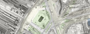 Ubicación de la pileta, en