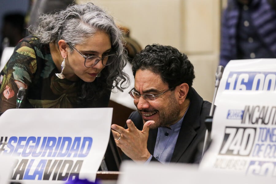 María José Pizarro anunció que sectores de los partidos Conservador, Liberal y de la U se unirán a la campaña de Iván Cepeda - crédito Mariano Vimos/Colprensa