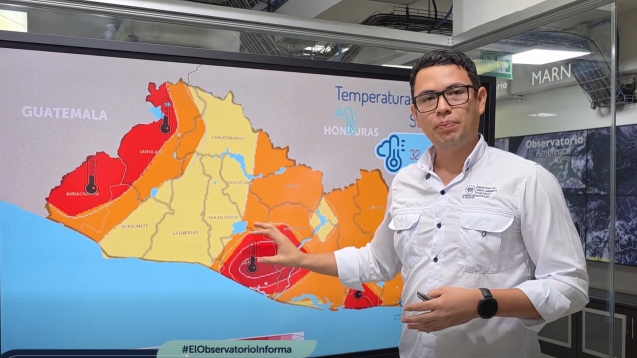 El meteorólogo Osmín Barrera advirtió que el calor persistirá durante todo el fin de semana.