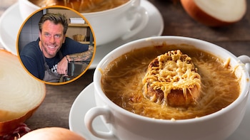 Norbert Tarayre, chef francés: “Para hacer una sopa de cebolla perfecta, añado vino blanco, vinagre y tres tipos diferentes de queso”