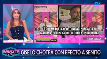 Magaly Medina explota contra Giselo y le recuerda sus inicios: “Era un bailarín desconocido”. Captura: Magaly TV La Firme.