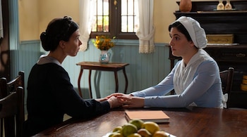 Vera, preocupada tras la llegada del duque Carril en 'La Promesa' (RTVE)