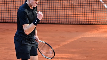 Un Sinner de oro en los Masters gana también en Roma