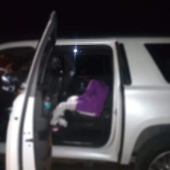 La mujer iba de regreso