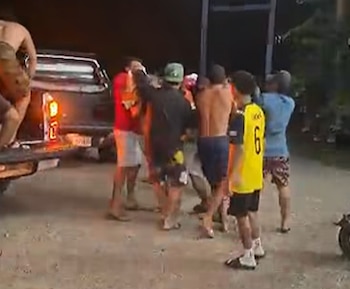 El Ministerio de Seguridad Pública mantiene las diligencias para establecer la participación de los ocho sospechosos detenidos tras los tiroteos registrados en la Cruz, Guanacaste (Cortesía: NCR).