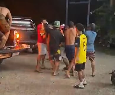 El Ministerio de Seguridad Pública mantiene las diligencias para establecer la participación de los ocho sospechosos detenidos tras los tiroteos registrados en la Cruz, Guanacaste (Cortesía: NCR).