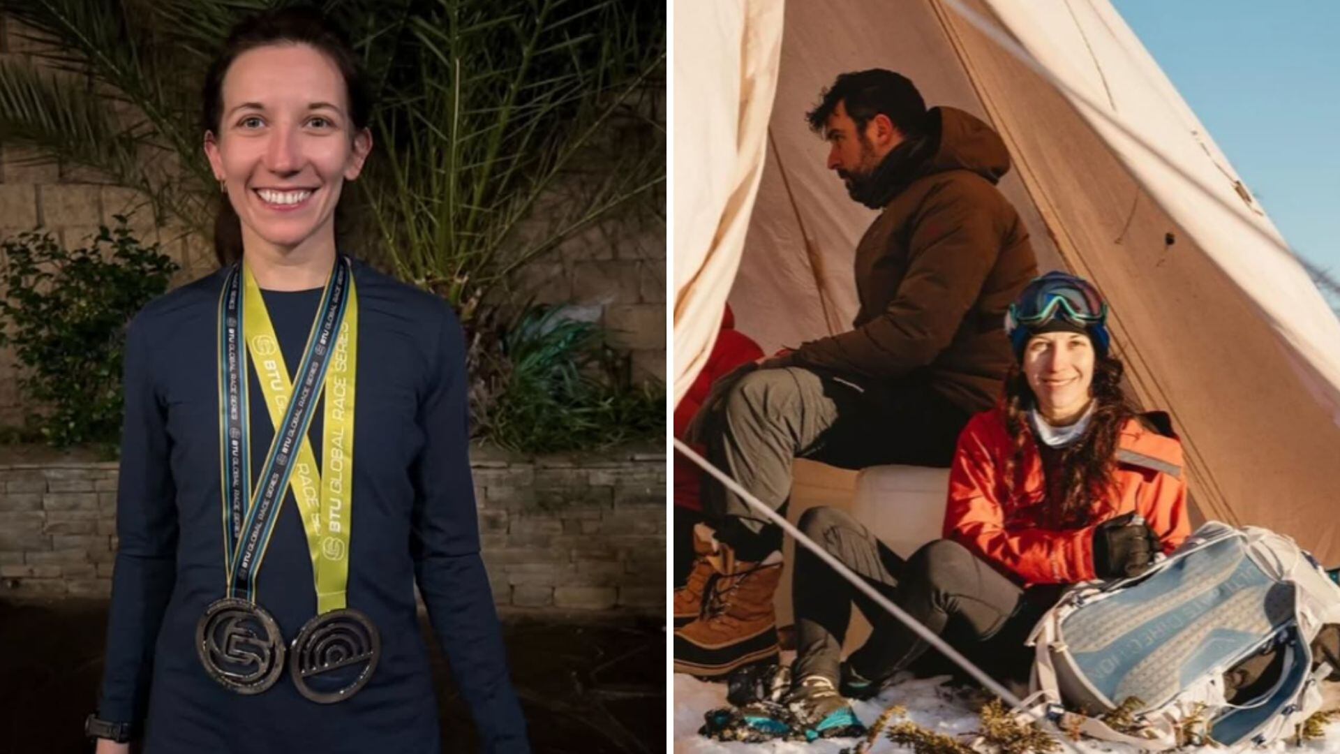 Ioana ganó la Arctic Race. (Ioana Barbu/Instagram)