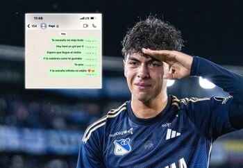 El delantero de 20 años