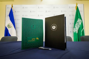 El embajador Ricardo Cucalón enfatizó la posición de El Salvador como destino seguro para inversiones en la mesa redonda en Arabia Saudita (Foto archivo, cortesía Cancillería de El Salvador)