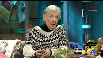 María Galiana durante su paso