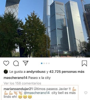 El posteo de Javier Mascherano