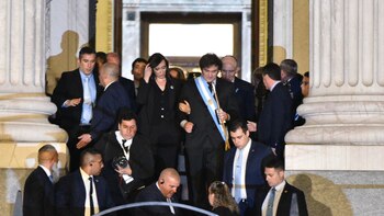 El Presidente se retiró del