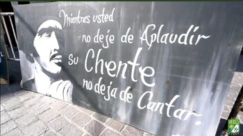 La plaza del Mariachi en Guadalajara fue testigo de las muestras de cariño de la gente y del Club León (Foto: Captura Twitter/@ClubLeon)