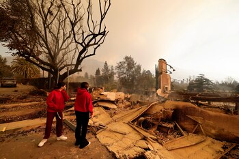 Bomberos reportan al menos cinco