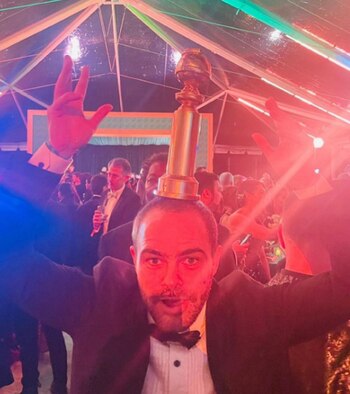 Peter Lanzani compartió en sus